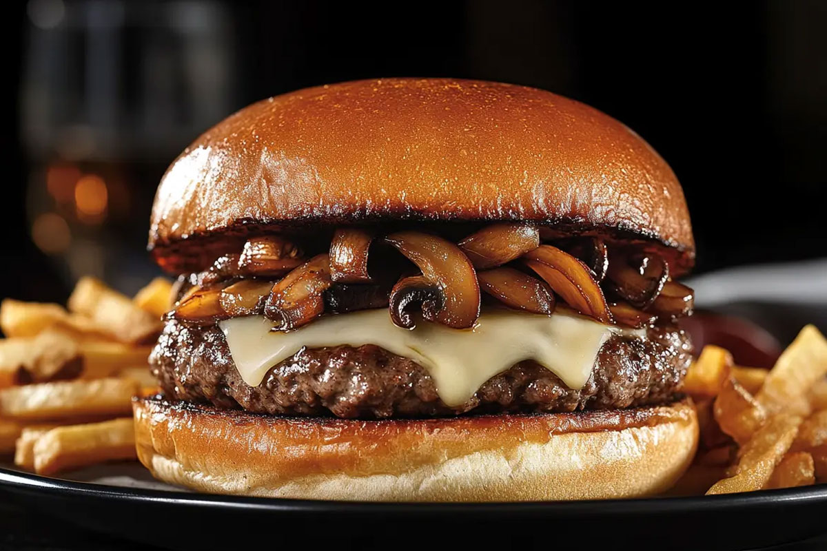 Wild Mushroom Burger